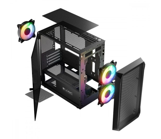 Logic Portos ARGB Mini Black - 1172928 - zdjęcie 17